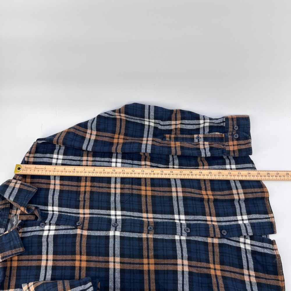 Eddie Bauer Mens Plaid Flannel Long Sleeve Button Up Shirt‎ Size M Medium - Picture 6 of 8